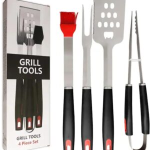 Grill Tools - 4 Piece Braai Set