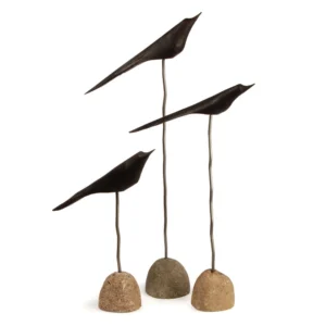 Leclair Animals Statue (Set of 3)