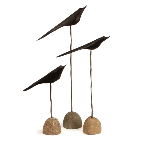 Leclair Animals Statue (Set of 3)